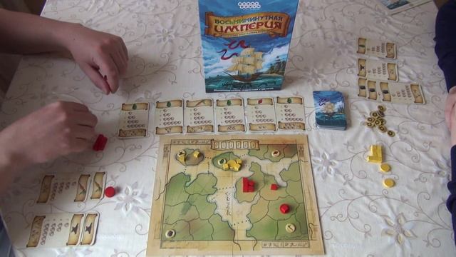 Настольная игра - Восьмиминутная империя, "Live play" board game Eight-Minute Empire смотреть онлайн