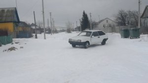 Колхозный Хачироку. Заднеприводный ВАЗ 2108.