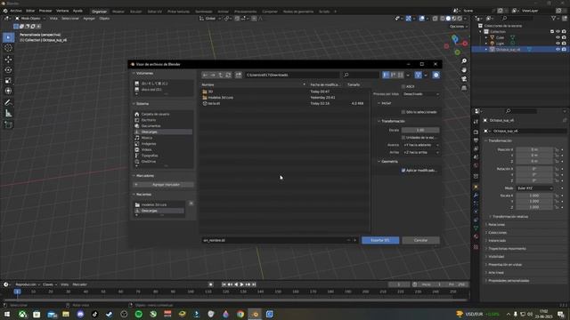 como importar un archivo a blender de formato stl y exportarlo para cura смотреть онлайн