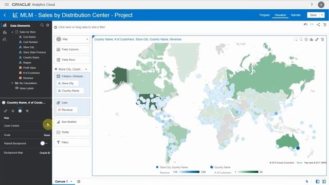 Additional Map Backgrounds in Oracle DV смотреть онлайн