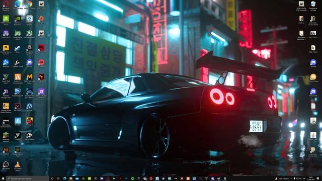 Nissan Skyline R34  Wallpaper Engine