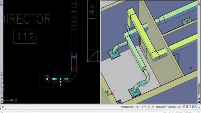 AutoCAD MEP HVAC Tools - IMAGINiT Technologies смотреть онлайн