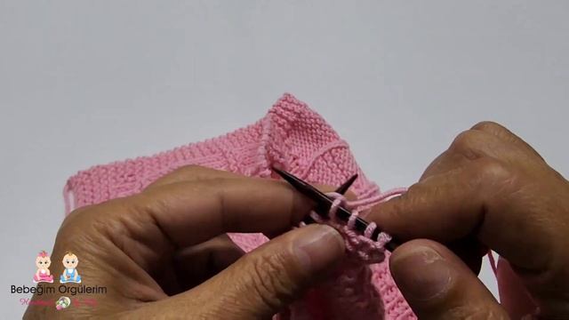 Kolay Örgü Bebek Jile Modeli Baby Dress