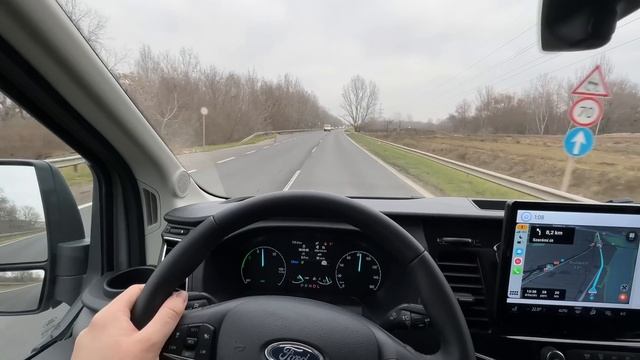 Az áruszállítás forradalma? | Ford E-Transit L3 68 kWh teszt смотреть онлайн