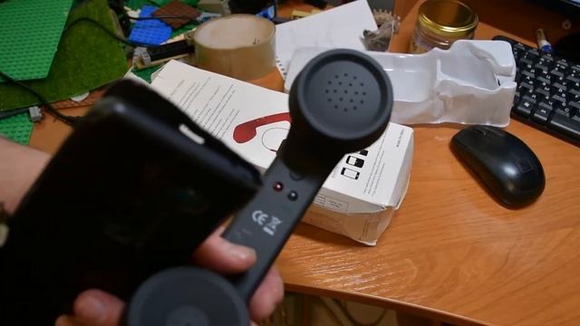 Распаковка посылок из Китая № 131. Ретро трубка для телефона.