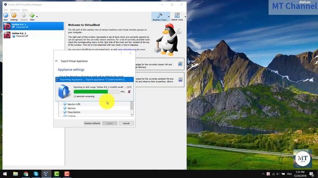 Install server debian from file ova | Linux tutorial смотреть онлайн