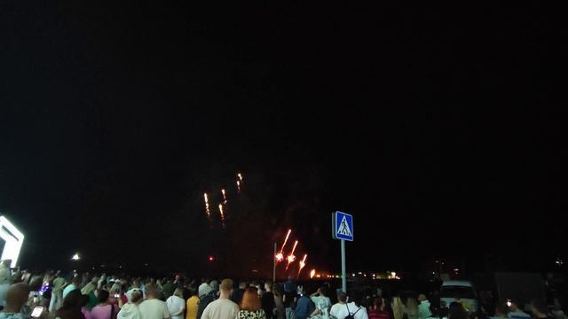 Салют Спутник, фестиваль салюта, день рождения Термодом 🎆🎇 смотреть онлайн