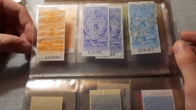Моя коллекция билетов! Проездные билеты 90-х а также современные билеты на 1, 2, 5, 6, 7, 8 гривен! смотреть онлайн