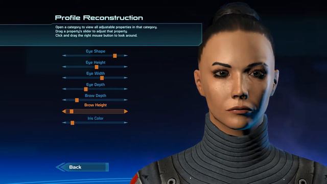 Recreating Jane Shepard - Character Creation | Mass Effect