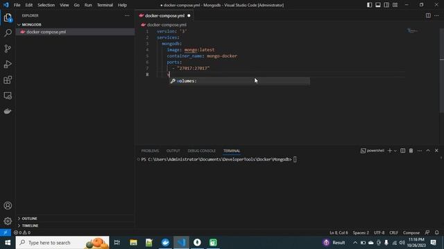 Mongodb Docker setup смотреть онлайн
