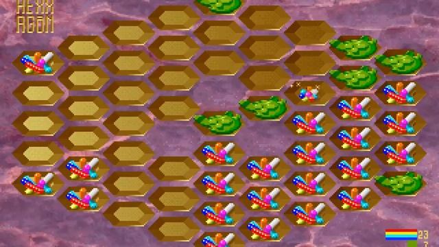 DOS Game: Hexxagon 2 смотреть онлайн