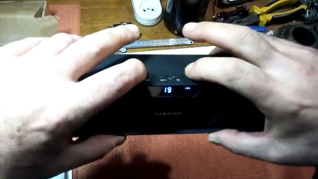 SARDINE SDY-019  Bluetooth Колонка настройки радио,часов,обзор и мои впечатления
