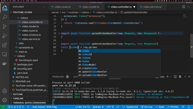 Build a YouTube Clone With Node.js, Express, TypeScript & Next.js смотреть онлайн