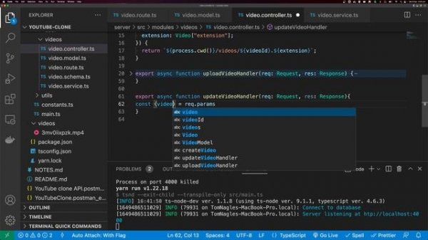 Build a YouTube Clone With Node.js, Express, TypeScript & Next.js