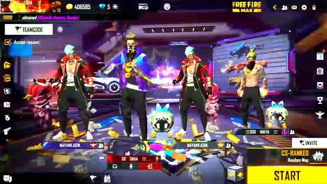 Assassins guild member Attitude status !! Garena free fire смотреть онлайн