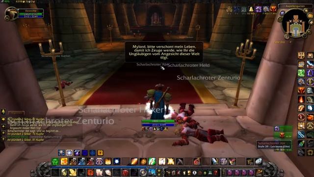 WoW Rising Gods 99 "Das Scharlachrote Kloster Kathedrale" Let's Play Gameplay German Deutsch смотреть онлайн