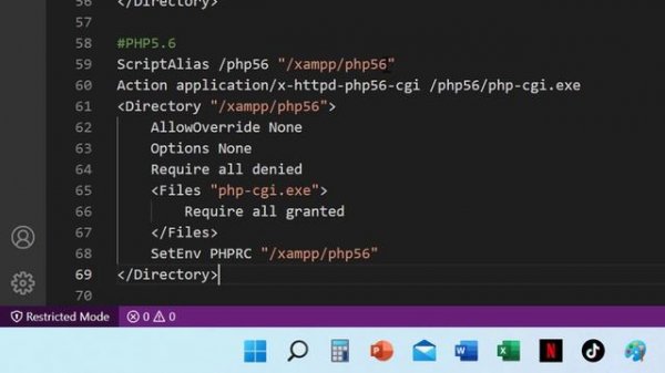 การติดตั้ง PHP Multi Version On Xampp