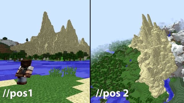 Easy Trick To Making EPIC Minecraft Landscape! смотреть онлайн