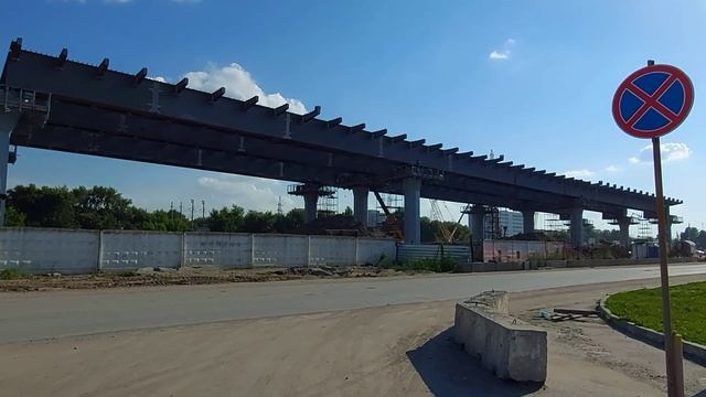 НОВОСИБИРСК 4К /СТРОЙКА ЧЕТВЁРТОГО МОСТА/ЛЕВЫЙ БЕРЕГ смотреть онлайн