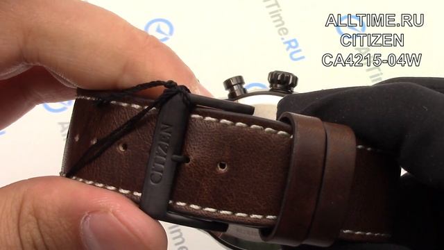 Обзор японских наручных часов Citizen CA4215-04W с хронографом смотреть онлайн