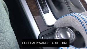 HOW TO set clock / time on MERCEDES E-CLASS W212 (2009-2014)