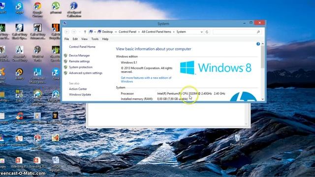 Как узнать 32 или 64 битная система Windows8 (8.1) смотреть онлайн