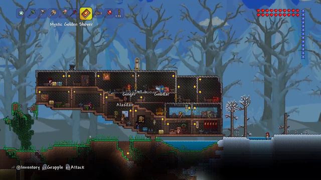 Terraria Mage Let's Play Part 28 - THE DESTROYER! - Warlock The Wizard's Adventure (Xbox One) смотреть онлайн