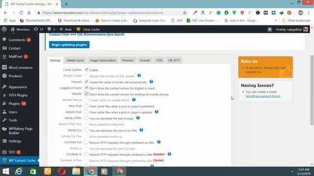How to set WP Fastest Cache for WordPress Speed | Urdu / Hindi Tutorial смотреть онлайн