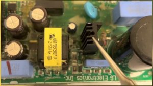 СМА LG Direct Drive модуль EBR8790  видеопамятка с номиналами . Снабберная цепочка