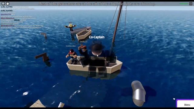 NEW Sinking Ship Game (Sinking Ship Survival ROBLOX)