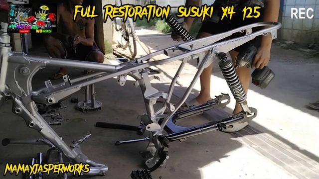 Full Restoration susuki X4 125.. смотреть онлайн