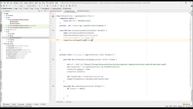 118 Download Image Using AsyncTask смотреть онлайн