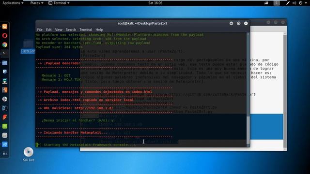 PasteZort + Kali Linux 2017.3 x64 смотреть онлайн
