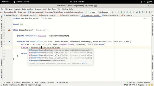 9.Introduction To WebView | Android Studio Kotlin | Hindi смотреть онлайн