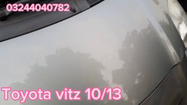 Used Cars Sale TOYOTA Vitz 10/13 Original Documents 1001% Non Accidental Samnaabad Lahore