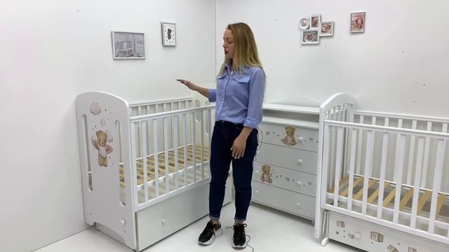 Детские кроватки и комоды Топотушки Лучик смотреть онлайн