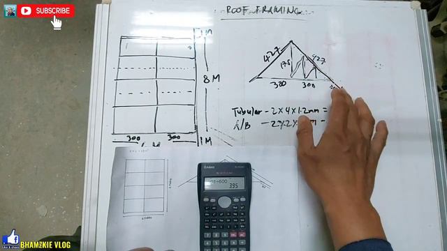 PAANO MAG ESTIMATE NG STEEL ROOF TRUSSES|@bhamzkievlog5624 смотреть онлайн