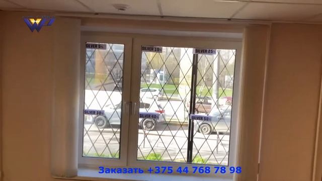 Зеркальные пленки. Сравнение в помещение и снаружи. смотреть онлайн