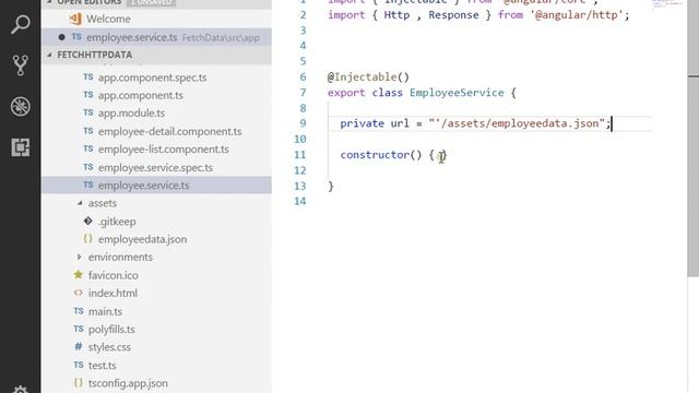 Fetch Data Using Http Service смотреть онлайн