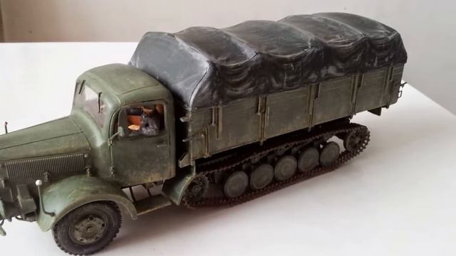 Mercedes Benz L4500R Maultier от "Звезда"(Zvezda) масштаб 1/35 смотреть онлайн