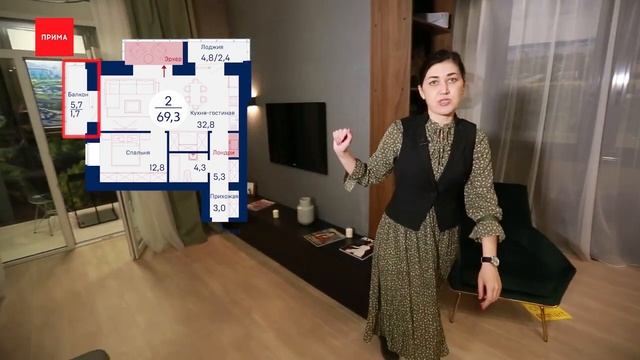 Двушка с гардеробной и хозяйственной комнатой смотреть онлайн