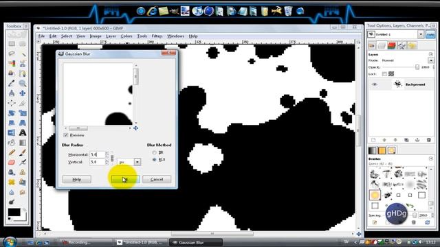 how to make splatter brushes in gimp смотреть онлайн