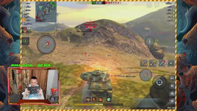 ПОГНА В ВОЗРОЖДЕНИЕ | Tanks Blitz смотреть онлайн