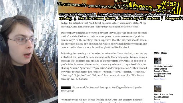 LEAK: Amazon's Potential Chat App Had A BIZARRE List Of Banned Terms And Words смотреть онлайн