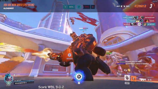 WHAT 3350+ HOURS OF JUNKRAT LOOKS LIKE - AQUAMARINE! [ OVERWATCH 2 SEASON 6 GM 1 ]