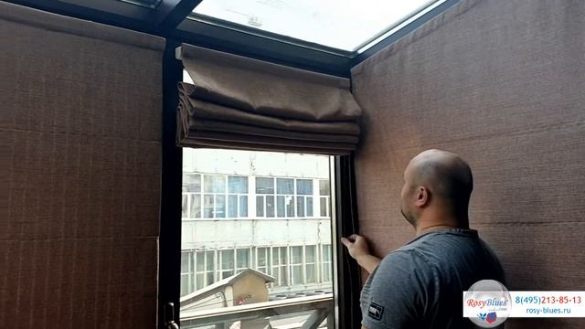 Римские шторы для лоджии 05 10 20 смотреть онлайн