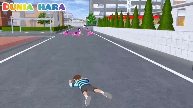 Yuta Kaget ! Mommy LongLeg Koban Ambil Kantor Polisi Koban ? Mami Long Leg Vs Police Sakura School