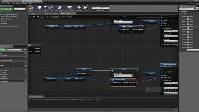 ?UE4 TPS Zombie Equip & Switch Weapon Part 7 смотреть онлайн