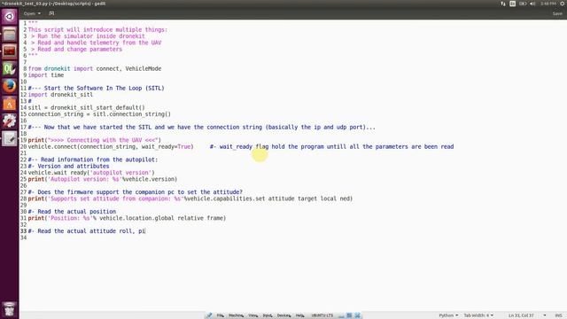 How can I read a Drone's Telemetry with Python and Dronekit? смотреть онлайн