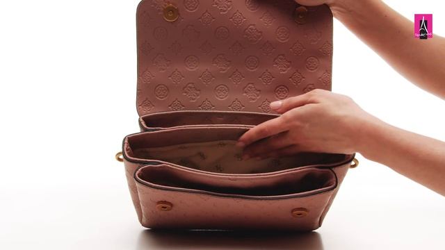 Видеообзор I Женская сумка сэтчел GUESS ZANELLE TOP HANDLE FLAP 2860391 смотреть онлайн
